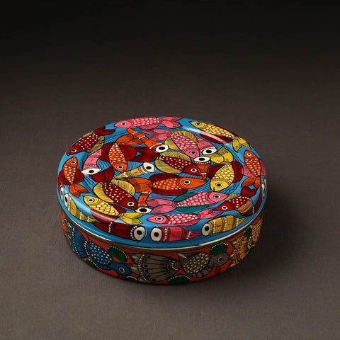  Bengal Patua Handpainted Stainless Steel Casserole