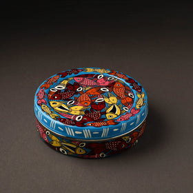  Bengal Patua Handpainted Stainless Steel Casserole