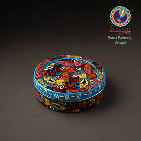  Bengal Patua Handpainted Stainless Steel Casserole