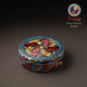  Bengal Patua Handpainted Stainless Steel Casserole