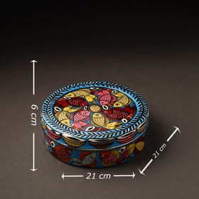  Bengal Patua Handpainted Stainless Steel Casserole