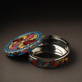 Bengal Patua Handpainted Stainless Steel Casserole