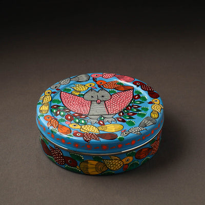  Bengal Patua Handpainted Stainless Steel Casserole