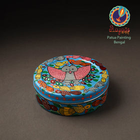  Bengal Patua Handpainted Stainless Steel Casserole