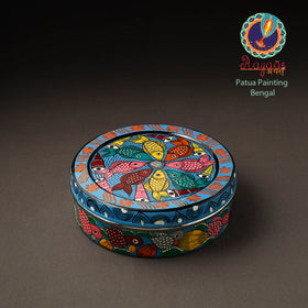  Bengal Patua Handpainted Stainless Steel Casserole
