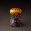  Bengal Patua Handpainted Stainless Steel Multi Utility Canister 