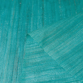 Blue - bhagalpuri handwoven pure desi tussar silk fabric 15