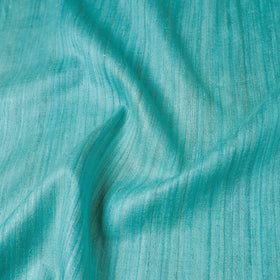 Blue - bhagalpuri handwoven pure desi tussar silk fabric 15