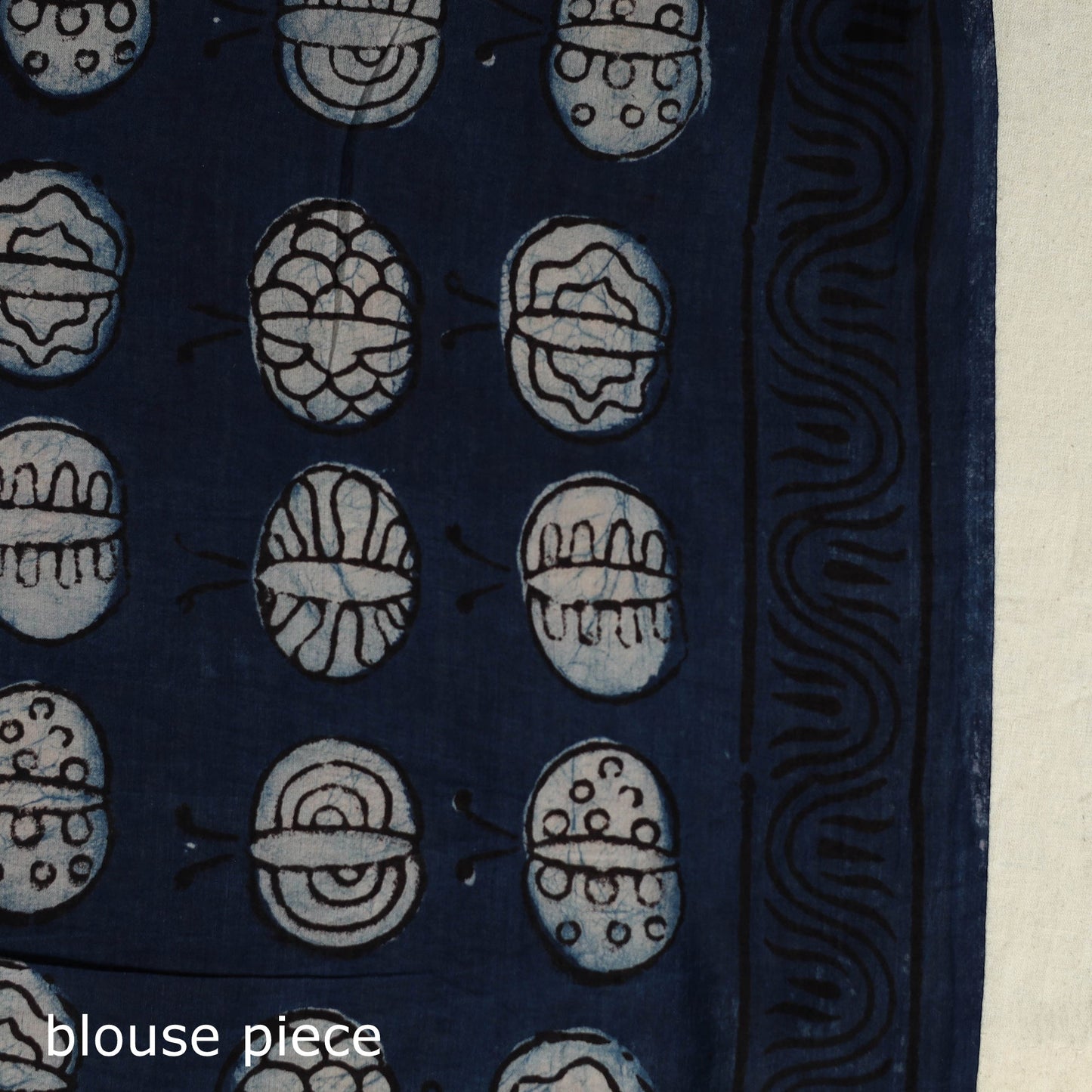 Buy Bindaas Art Natural Dyed Cotton Block Print Saree