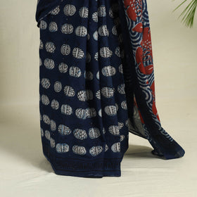 Buy Bindaas Art Natural Dyed Cotton Block Print Saree