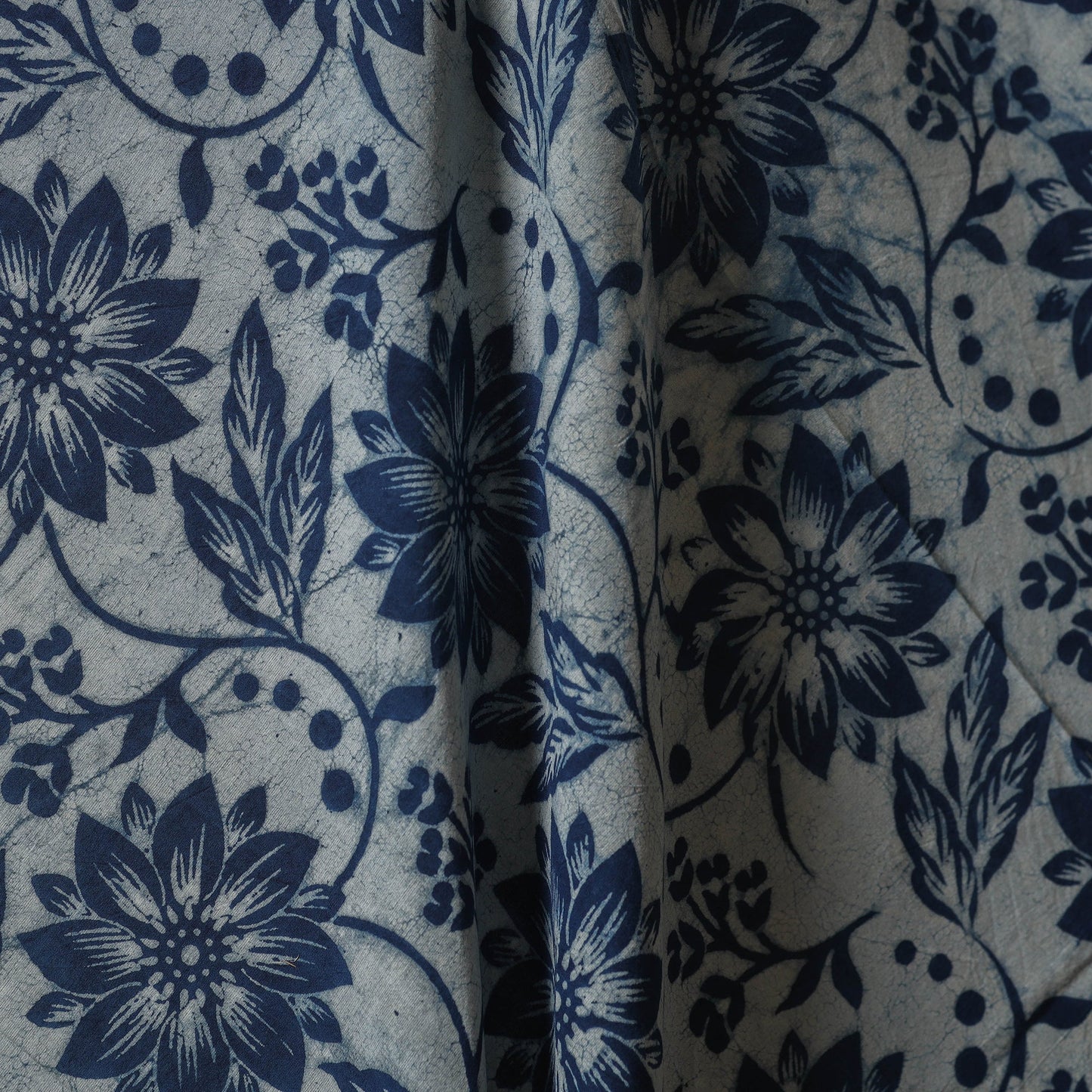 Bindaas cotton natural dyed fabric 04 - handcrafted