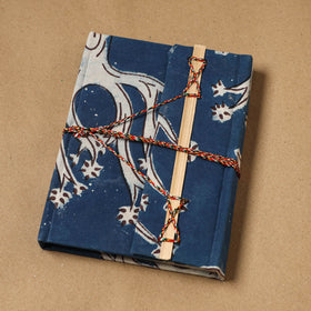 Bindaas fabric cover handmade paper notebook with thread