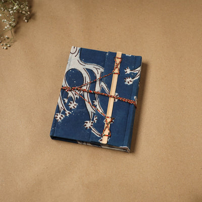 Bindaas fabric cover handmade paper notebook with thread