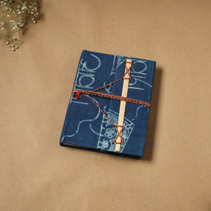 Bindaas fabric cover handmade paper notebook with thread
