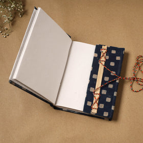 Bindaas fabric cover handmade paper notebook with thread