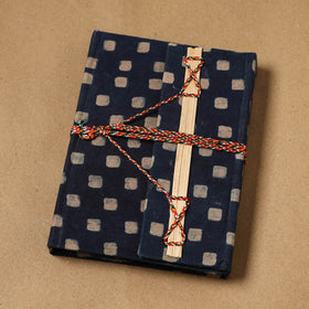 Bindaas fabric cover handmade paper notebook with thread