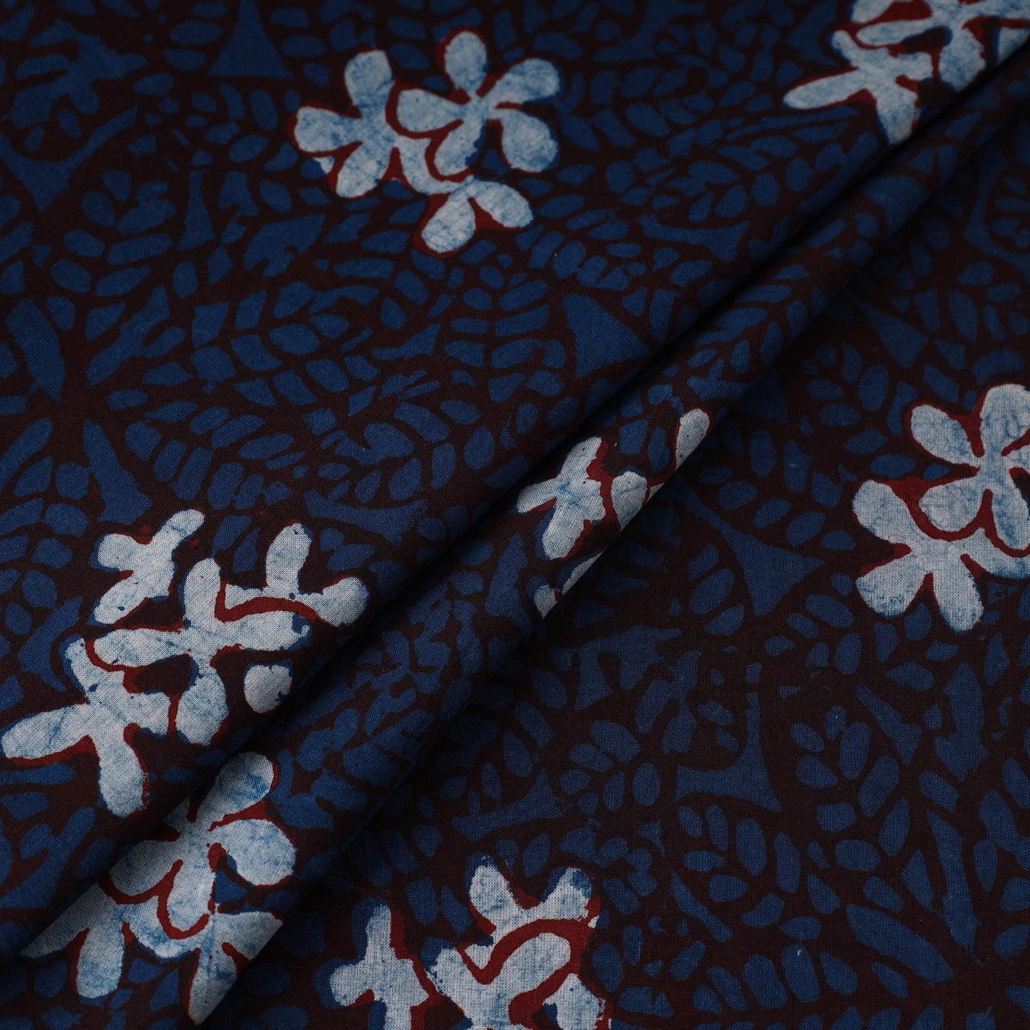  Bindaas Hand Block Print Cotton Natural Dyed Fabric