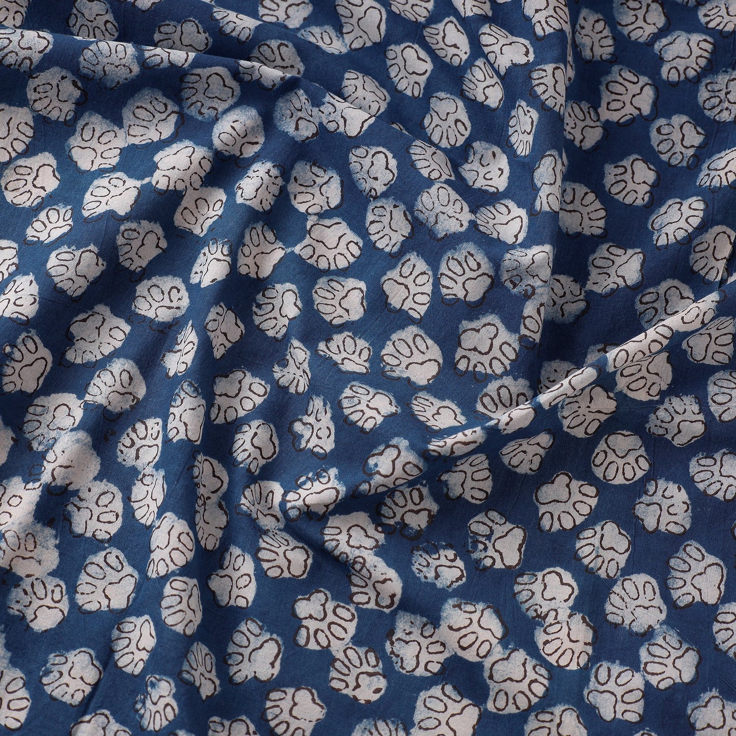  Bindaas Hand Block Print Cotton Natural Dyed Fabric