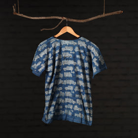  Block Art Prints Natural Dyed Cotton Unisex T-shirt 