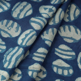 Bindaas Block Printed Cotton Natural Dyed Fabric