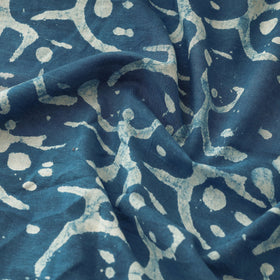 Bindaas Block Printed Cotton Natural Dyed Fabric