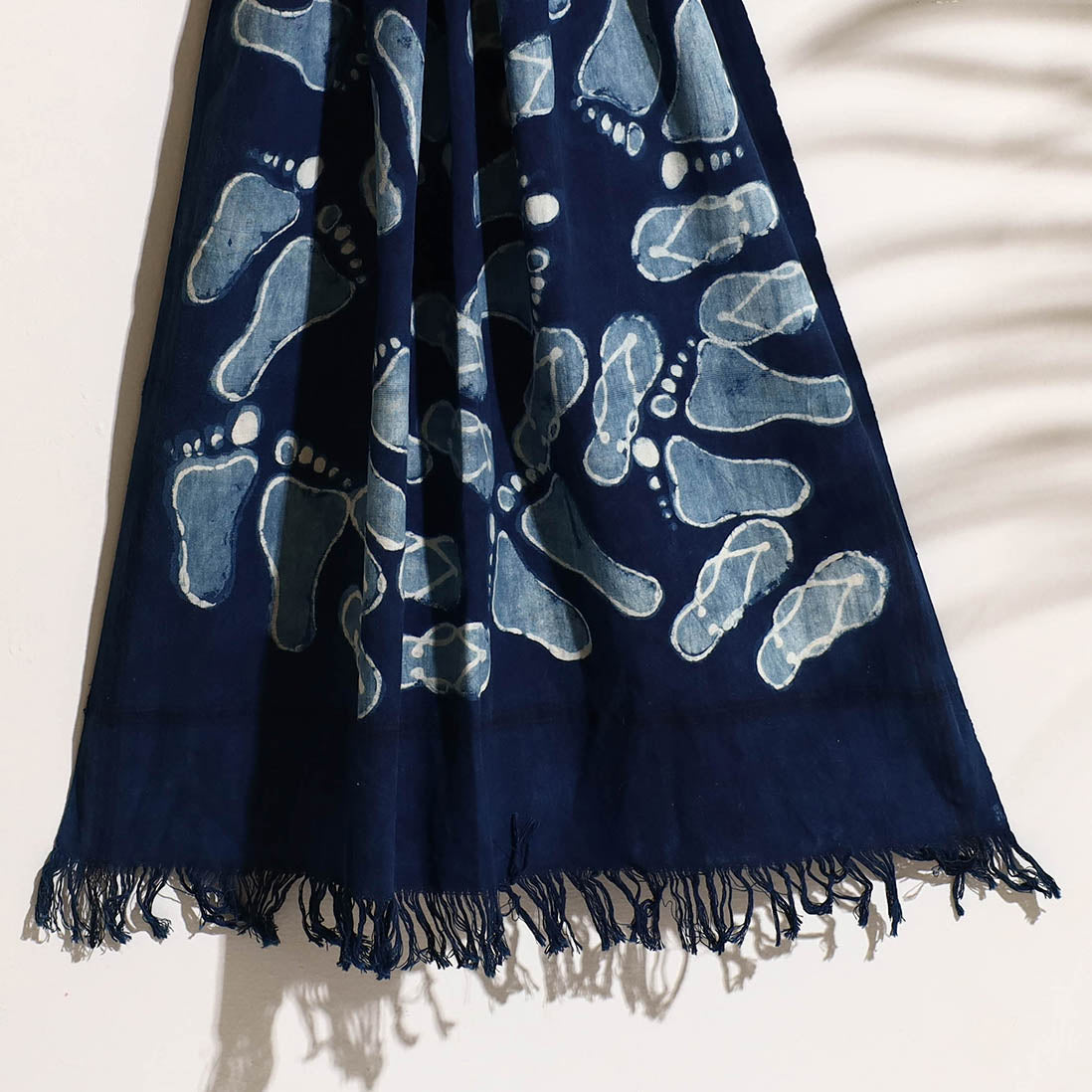  Bindaas Block Printed Handloom Cotton Towel 