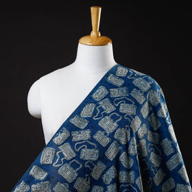  Bindaas Hand Block Printed Natural Dyed Cotton Fabric 