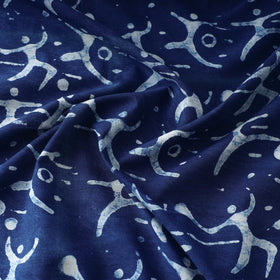  Bindaas Block Printed Natural Dyed Cotton Fabric 02 