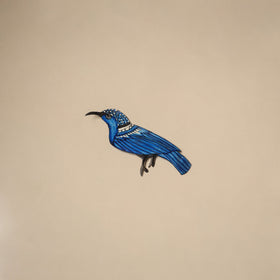 Bird - tholu bommalata leather puppet fridge magnet 12