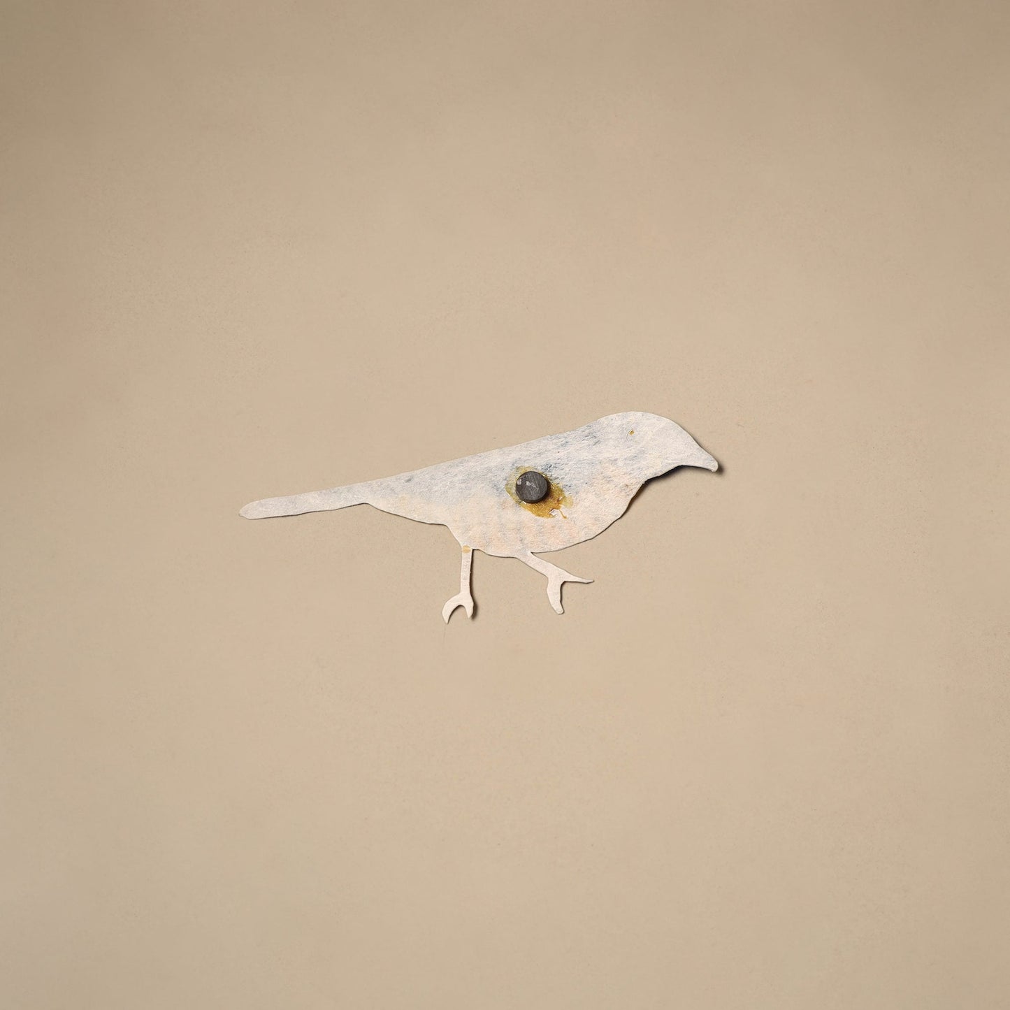 Bird - tholu bommalata leather puppet fridge magnet 14