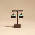 Bishnupur handpainted terracotta jhumki earrings 86