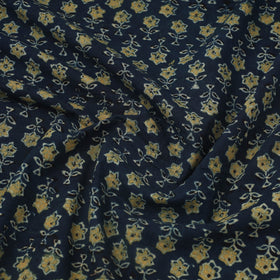  Block Print Cotton Ajrakh Fabric