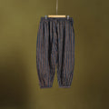 Blue - cotton natural dyed afghani salwar 20 - handcrafted
