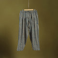 Blue - cotton natural dyed salwar 05 - handcrafted