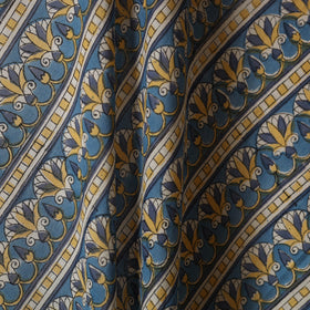 Blue - cotton sanganeri fabric 22 - handcrafted