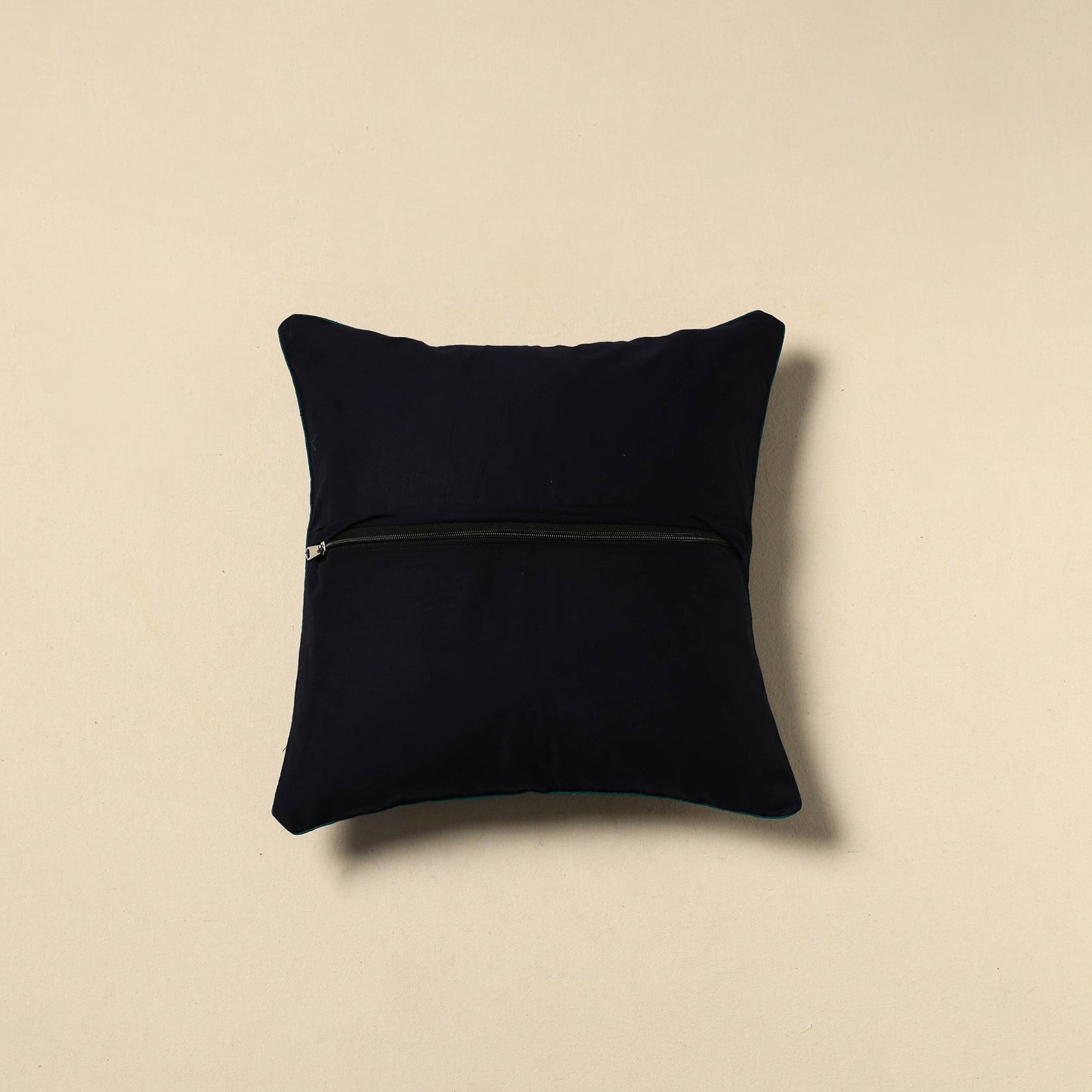 Indigo bagru cushion cover 01 - handcrafted