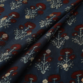 Natural dyed dola silk jacquard buti fabric 16 - handcrafted