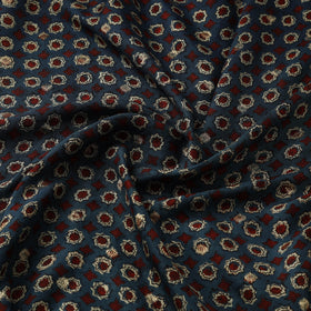 Natural dyed dola silk jacquard buti fabric 05 - handcrafted