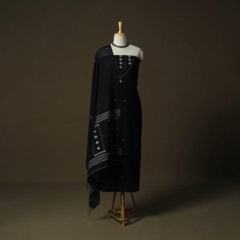 Burdwan jamdani handloom cotton 2pc unstitched dress