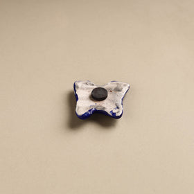 Butterfly - Original Blue Pottery Ceramic Fridge Magnet