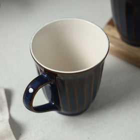  Blue Ceramic Mugs 
