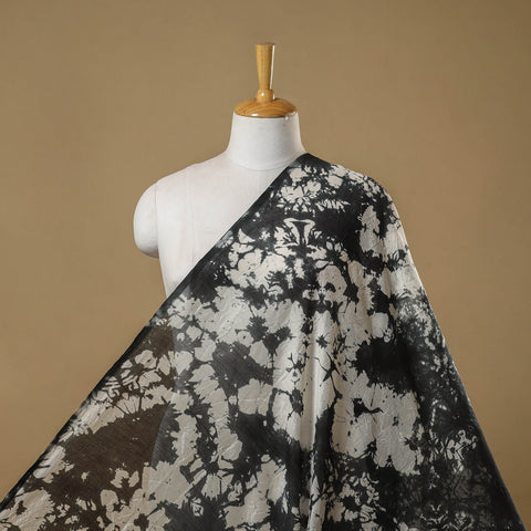 Chanderi silk tie-dye shibori fabric 04 - handcrafted