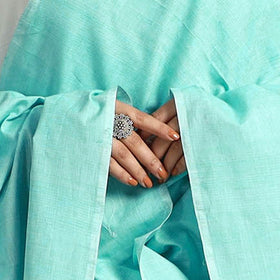 Blue - chendamangalam kuriappilly cotton handloom dupatta