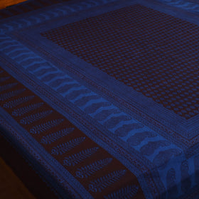 Blue - cotton bagh double bed sheet (108 x 90 in) 27