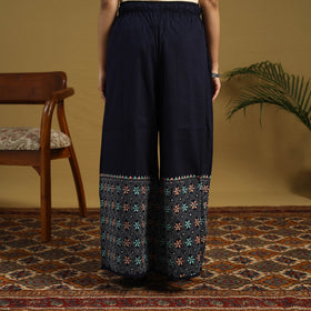 Buy Cotton Bengal Kantha Hand Embroidery Palazzo