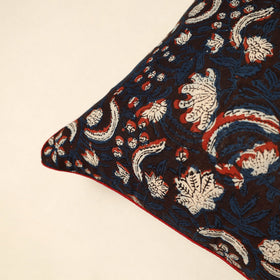 Cotton Block Printed Bagru Cushion Cover (16 x 16 in) 14
