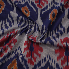 Cotton central asian pochampally ikat fabric 05