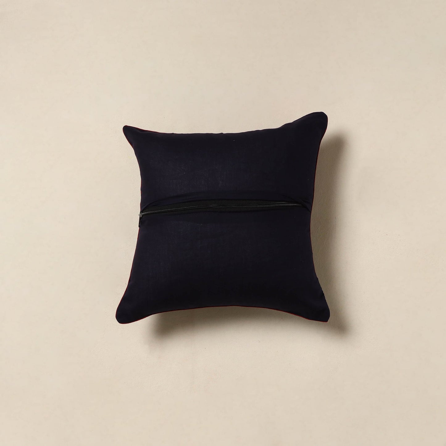 Blue - cotton cushion cover 22 - handcrafted