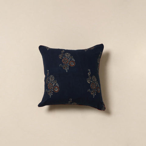 Blue - cotton cushion cover 22 - handcrafted