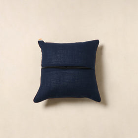 Blue - cotton cushion cover 32 - handcrafted